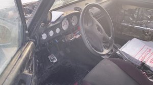 Ворвались на озеро. Дрифт на жигулях. Дрифт.