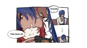 Genshin comic #20 (Diluc and Kaeya)