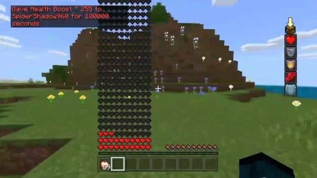 How To Get infinite Health in Minecraft смотреть онлайн