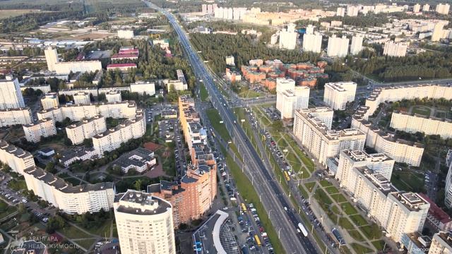 Минск с высоты. Уручье