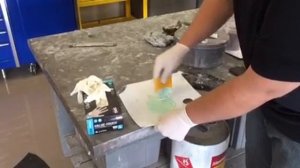 how to mix and apply body filler or glaze