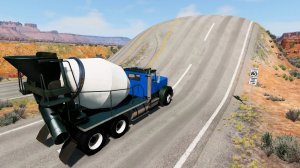 Машины против Гигантского Ограничителя Скорости - BeamNG Drive