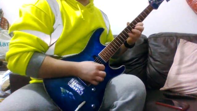 Trying ideas on my Ibanez