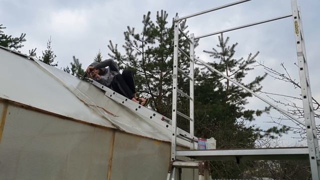 Убрали кучу☝?УДАРИЛ ГРАД??Потекла посудомойка... смотреть онлайн