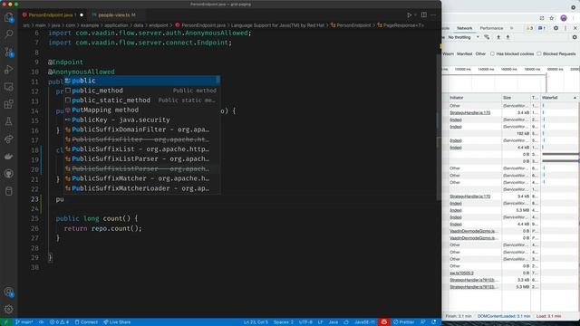 How to load paged data (lazy-load) in Vaadin Grid from a Spring Data backend смотреть онлайн