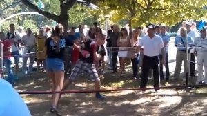 Бокс - парень против девушки