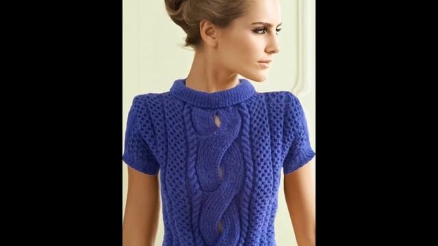 Современные Пуловеры Спицами - 2019  Modern Pullovers Knitting