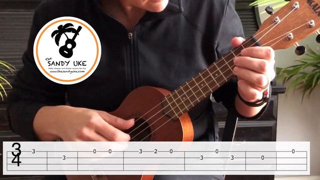 Silent Night - EASY Ukulele Melody Tablature - Play and Follow along смотреть онлайн