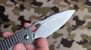 Кнопочный Замок / Бюджетный и Полноразмерный Складной Нож CJRB Frack J1931