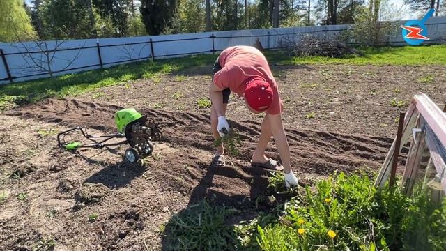 Когда самому лень копать: завёл помощника - культиватор Greenworks. Тест-драйв, выводы смотреть онлайн