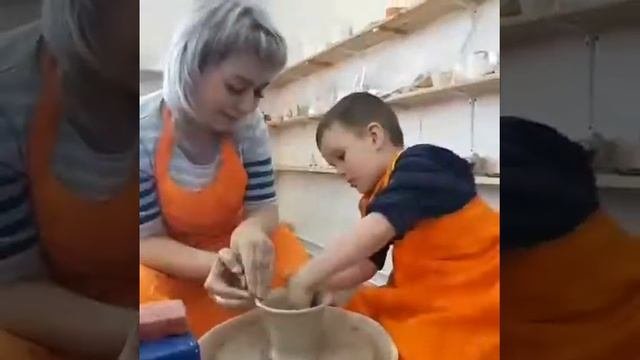 Детские занятия по гончарному мастерству