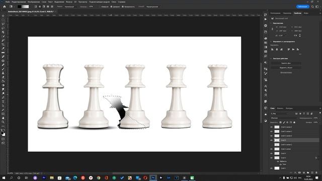 Как сделать тень в программе Фотошоп смотреть онлайн