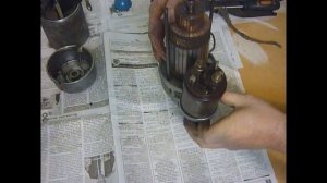 УАЗ - 31519  автолюбительская сборка стартера "маленького".