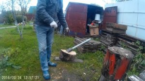 Самодельный колун необычный ч 2 +и-.