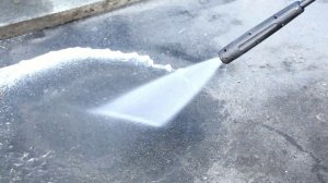 Мойка высокого давления Quattro Elementi Napoli 160 Turbo в работе