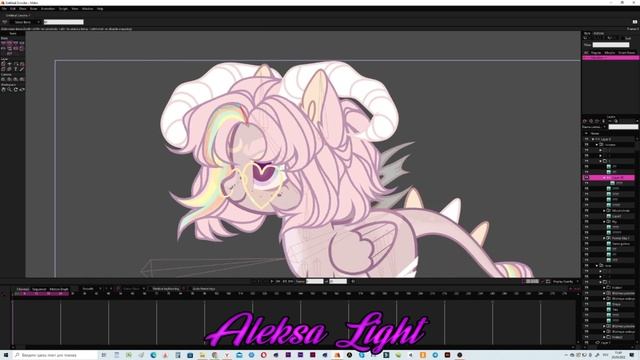 † КАК СДЕЛАТЬ АНИМАЦИЮ ГРИВЫ \\ ТУТОРИАЛ † смотреть онлайн