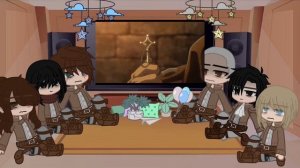 ➠ Attack on Titan reacts to AOT in 9 minutes ? gacha club reaction video