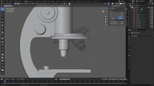 Stylized Microscope in Blender (Grease Pencil Tutorial)