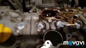 Чистка маслоотделителя рено сандеро. Мотор к4м.