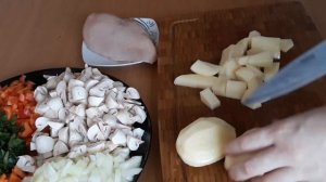 ГРИБНОЙ СУП СУШЕННЫМИ ЛИСИЧКАМИ / ВЕЛИКОЛЕПНОЕ БЛЮДА ДЛЯ ОБЕДА