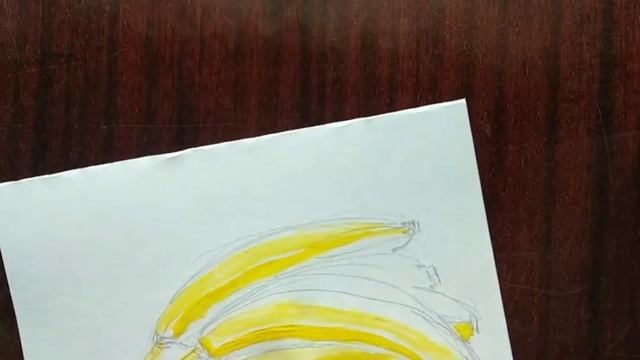 Бананы вспоминаю как рисовать гуашью смотреть онлайн