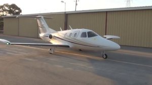 MUST SEE Eclipse 500 Close Up Engine Start Up, Taxi, and Take Off at San Carlos Airport-KSQL