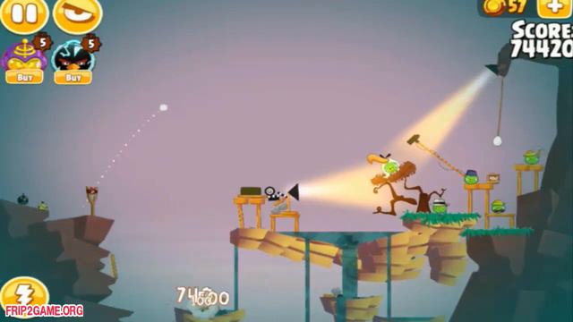 Angry Birds Seasons - The Eagle’s Den! The Pig Days Level 6-15 Walkthrough смотреть онлайн