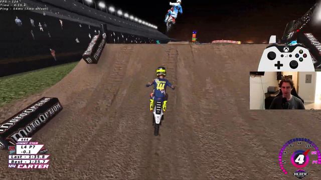 My first PRO MAIN EVENT in Mx Simulator... смотреть онлайн