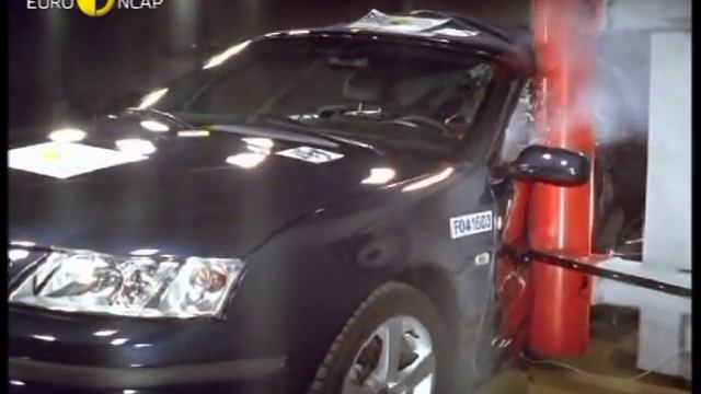 Euro NCAP | Saab 9-3 Convertible | 2004 | Crash test смотреть онлайн