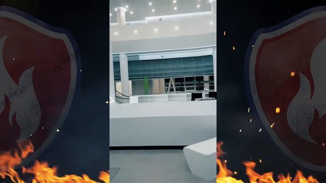 Дымозащитная штора без зазоров, с пределом огнестойкости E 120 смотреть онлайн