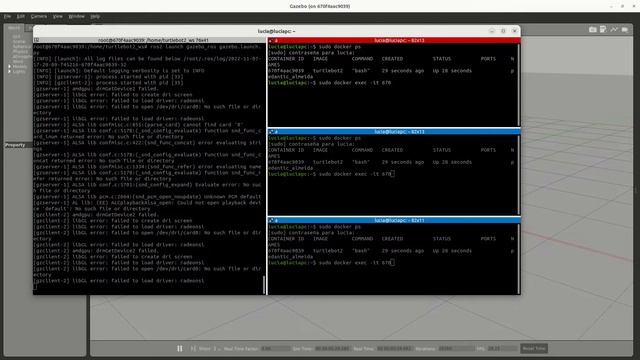 TurtleBot2 Simulated + Docker (Ubuntu 22, ROS 2 Humble, Gazebo11) смотреть онлайн