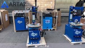 ES-21 Станок шиномонтажный полуавтоматический зажим колеса до 20 дюймов