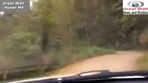 4х4 Great Wall Hover M4 (Грейт Волл Ховер М4) бездорожье спуск с горы