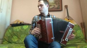 Даниил Дианов, Вологда, наигрыш "Русского" Вологодской области, под пляску