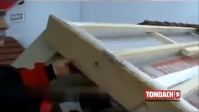 Керамическая черепица Tondach. Монтаж черепицы часть 2