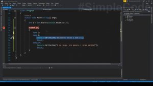 SWITCH C# _ ЧТО ЭТО _ ПРИМЕР _ СИНТАКСИС _ ОПЕРАТОР МНОЖЕСТВЕННОГО ВЫБОРА _ C# 15 (1080p)