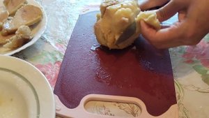 Коровье вымя в кляре