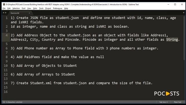 Full stack web developer course | lesson - 23 | (Part-10) | Introduction to JSON