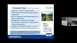 Kwizda Agro Webinar „Neuheiten im Weinbau (bio und konventionell)“