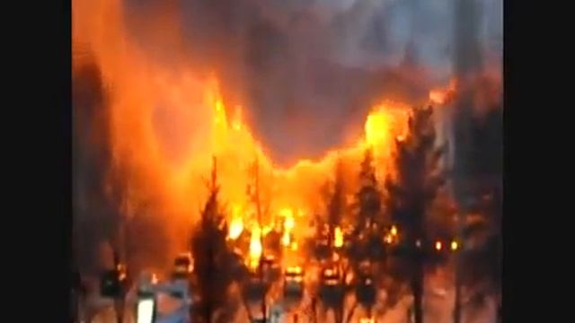 Пожар в торговом центре "Европа" смотреть онлайн