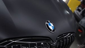 BMW X7 Матовая оклейка полиуретаном / обработка кожи керамическим составом Автомобиля БМВ x7