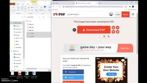 how to merge and covert files to pdf using ilovepdf.com