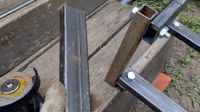 Как сделать прицеп для велосипеда без сварки своими руками!