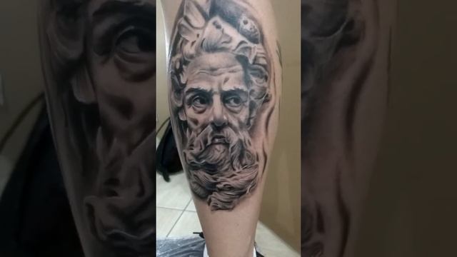 Poseidon Tattoo - Maikel Alan