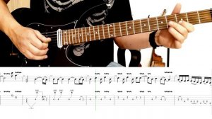 I JUST DIED IN YOUR ARMS - Cutting Crew: SOLO guitar cover + TAB