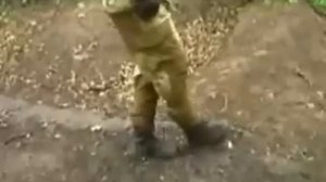 Бесшумный шаг, шаг разведчика. Тактика.