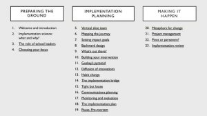 Making Change Stick: A Practical Guide to Implementing School Improvement - Webinar, June 2023