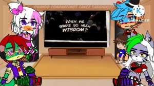 FNAF SB react to "this comes from inside"