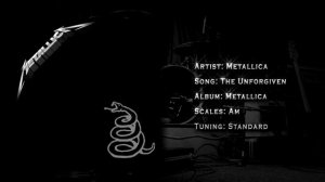 The Unforgiven - Metallica (Solo) Backing track for guitar