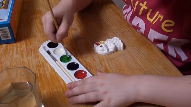 Магнитики из гипса своими руками смотреть онлайн